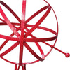 Metal Garden Sphere w/Hairpin Base - Red Finish 39" Tall - Perfect For Climbing Plants (#1323-R) - Nomadic Grill + Home - 3