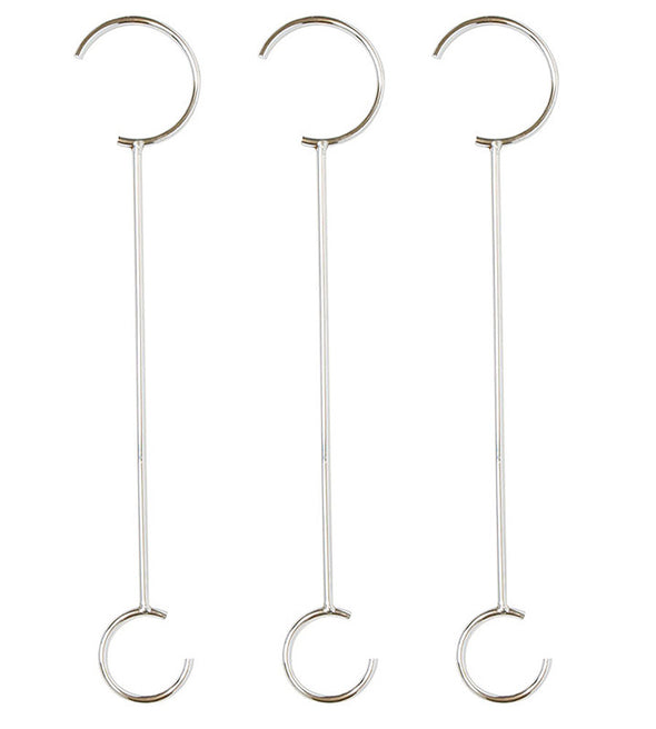 Circa 18" Modern Plant Hook - set of 3 (#FG9162-3) - Nomadic Grill + Home - 2