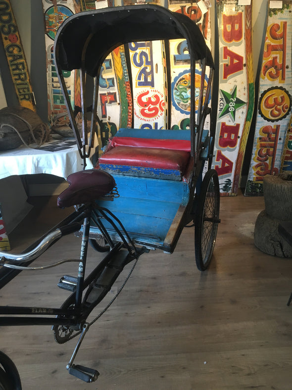 Indian bicycle rickshaw - for sale Nomadic Grill