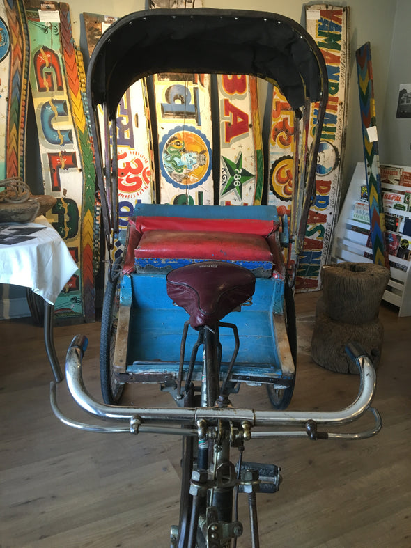 Indian bicycle rickshaw - for sale Nomadic Grill