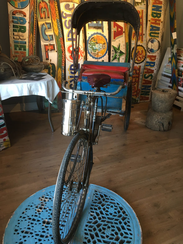 Indian bicycle rickshaw - for sale Nomadic Grill