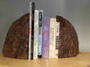 Wooden Bookends Made From Vintage Wooden Pulleys, Upcycled India