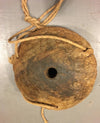 Architectural Salvage Wood Pulley From Water Well In Indian,  Upcycled Into Hanging Object For Garden  Or Home