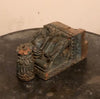 Vintage Hand Carved Wood Ornamental Architectural Salvage Piece From India, Home Decor, Decorative Object, One Of A Kind