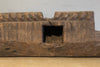 Hand carved Corinthian Facade Wood Block From India Architectural Salvage 12 3/8" x 9  3/4 x 3 3/4" deep SOLD OUT