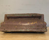 Indian Architectural Salvage Carved Wood Remnant Piece Recovered From Building, 50 - 100 Years Old, Special Price, Does Not Sit Flat