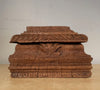 Vintage Carved Wood Architectural Salvage Base From India Perfect As Candle Stand Plant Stand Bookshelf Decor Garden Art 50 - 100+ Years Old