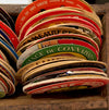 Lot of 5 French Camembert Cheese Labels Vintage 70s - 80s Etiquette Fromage, Francophile cheese lover, decoupage craft scrapbooking