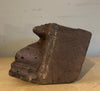 Indian Architectural Salvage Carved Wood Remnant Piece Recovered From Building, 50 - 100 Years Old, Special Price, Does Not Sit Flat