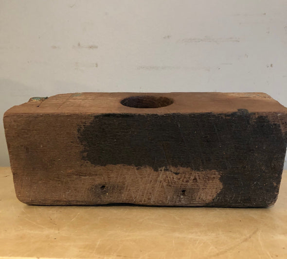 Indian Architectural Salvage Carved Wood Remnant Piece Recovered From Building, 50 - 100 Years Old, Special Price, Does Not Sit Flat