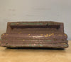 Indian Architectural Salvage Carved Wood Remnant Piece Recovered From Building, 50 - 100 Years Old, Special Price, Does Not Sit Flat