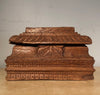 Vintage Carved Wood Architectural Salvage Base From India Perfect As Candle Stand Plant Stand Bookshelf Decor Garden Art 50 - 100+ Years Old