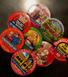 Lot of 5 French Camembert Cheese Labels Vintage 70s - 80s Etiquette Fromage, Francophile cheese lover, decoupage craft scrapbooking